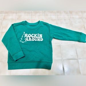 Child’s Holliday Time long sleeve sweat shirt 2T